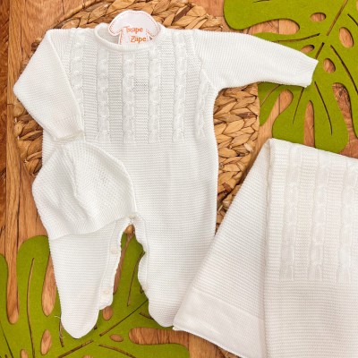  Saída de Maternidade Colors - Davi - Branco